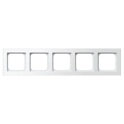 SONATA Fivefold white frame