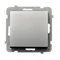 SONATA Interrupteur unipolaire, argent mat, sans cadre