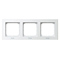 SONATA Marco triple para interruptores IP44, blanco
