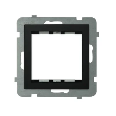 SONATA OSPEL 45 flush-mounted adapter for the Sonata series, black metallic
