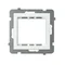 SONATA OSPEL 45 Unterputzadapter für die Sonata-Serie, weiß