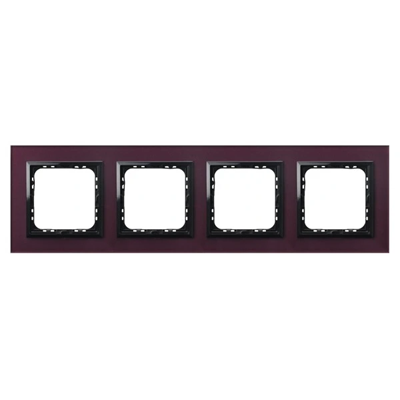 SONATA Quadruple frame gray glass