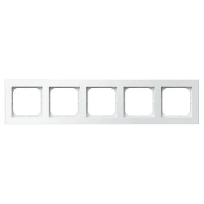 SONATA Quintuple cadre blanc