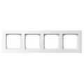 SONATA Ramka poczwórna biały