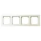 SONATA Ramka poczwórna ecru