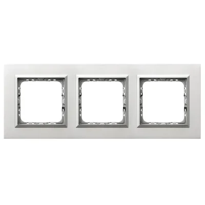 SONATA Ramka potrójna aluminium