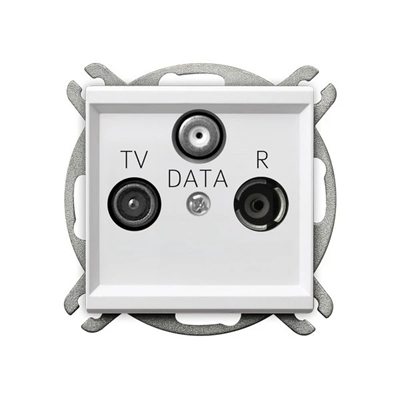 SONATA RTV-DATA socket white