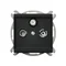 SONATA RTV-SAT-Terminal schwarz metallic