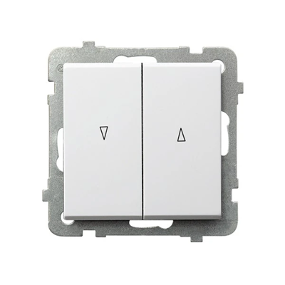 SONATA Shutter switch with mechanical interlock white
