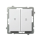 SONATA Shutter switch with mechanical interlock white