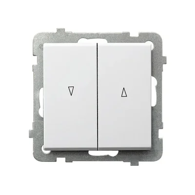 SONATA Shutter switch with mechanical interlock white