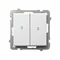 SONATA Shutter switch with mechanical interlock white
