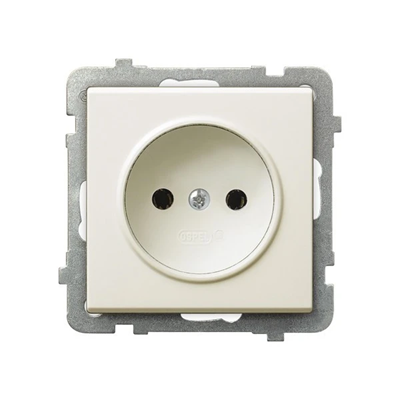 SONATA Single ecru socket