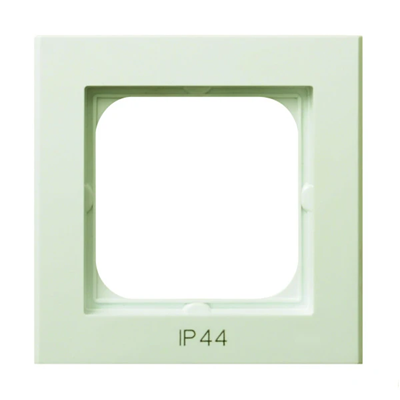 SONATA Single frame for IP44 ecru switches