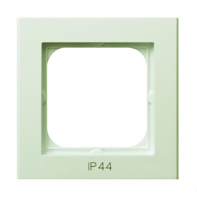 SONATA Single frame for IP44 ecru switches