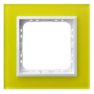 SONATA Single frame plum glass