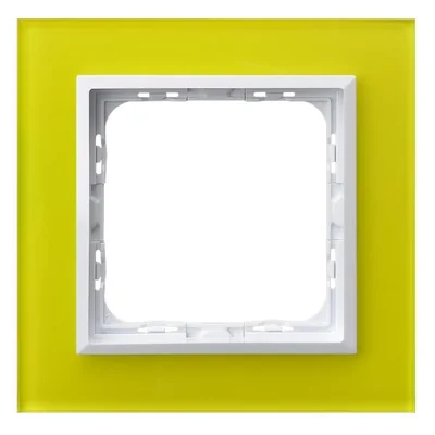 SONATA Single frame plum glass