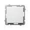 SONATA Single-pole white switch, without frame