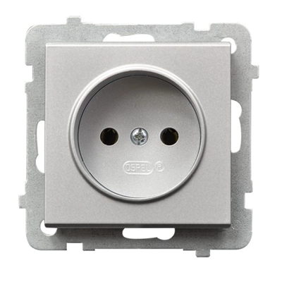 SONATA Single socket silver mat