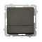 SONATA Stair switch with backlight chocolate metal, without frame