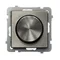 SONATA STEEL INOX Universal dimmer for incandescent, incandescent and LED loads