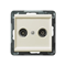 SONATA Terminal RTV socket ZAK-10 ecru