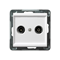 SONATA Terminal RTV socket ZAK-10 white