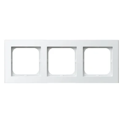 SONATA Triple cadre blanc
