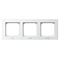 SONATA Triple frame for IP44 switches, white