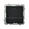 SONATA Two-pole switch with black metallic backlight