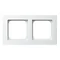 SONATA White double frame
