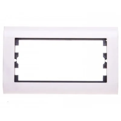 Soporte con tapa para columnas y minicolumnas ALC, blanco