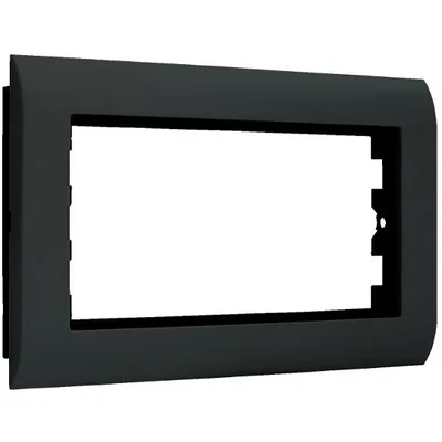 Soporte con tapa para columnas y minicolumnas ALC, gris grafito