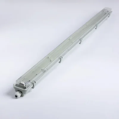 Soporte hermético para tubos LED de 1x120 cm.