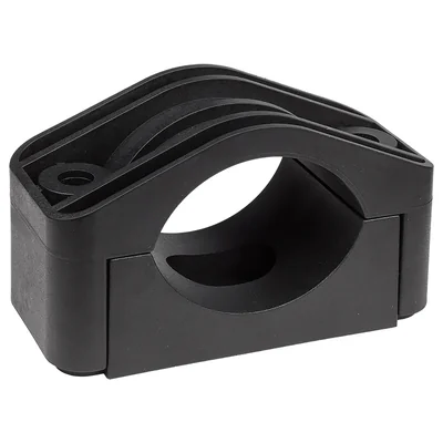 Soporte para cable de alimentación KO90 negro
