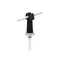 Soporte para cables atornillable con base de plástico, altura 7 cm, negro