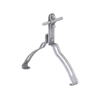Soporte para cumbreras, prof. Tornillo Z, PATRÓN 16 Hd=70 mm /OG/ TIPO AN-151L/OG/-N