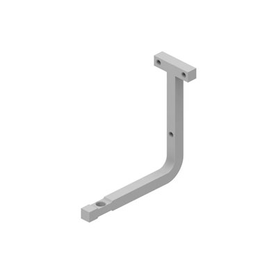 Soporte para hilo atornillado L=18 cm, galvanizado en caliente