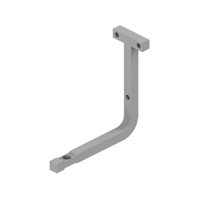 Soporte para hilo atornillado L=18 cm, galvanizado en caliente