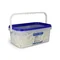Soporte plano de montaje rápido USMP-3 BOX (600 unidades) blanco