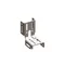 Soporte RZ39P2 para montaje perpendicular, transversal 50x25 mm (1 paquete = 2 unidades).