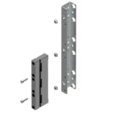 Soporte UD-B60-H P3 con portador BBS, 3 polos, para espaciado de riel de 60 mm, montaje horizontal en riel, se monta directamente en la carcasa.