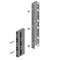 Soporte UD-B60-H P3 con portador BBS, 3 polos, para espaciado de riel de 60 mm, montaje horizontal en riel, se monta directamente en la carcasa.
