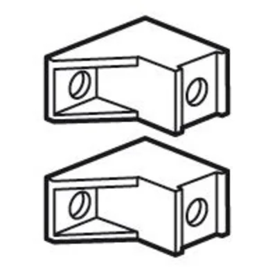 Soportes para regletas de conexión IP2X