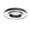 SOREN Ceiling spotlight O-SR WW glass with LEDs IP20 silver