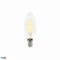 Sorgente LED a filamento 230V E14 C35 4W 470LM 4000K 320ST
