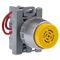 Sounder 230AC with clamping unit nickel plated ring