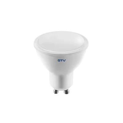 Source lumineuse LED, A-G, à intensité variable, culot GU10, 4000 K, 7 W, 180-250 V CA, angle de diffusion de 120°, 600 lm, 61 mA