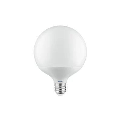 Source lumineuse LED, A-G, SMD 2835, G120-GLOB, 3000 K, E27, 18 W, AC 180-250 V, 360°, 1820 lm, 157 mA