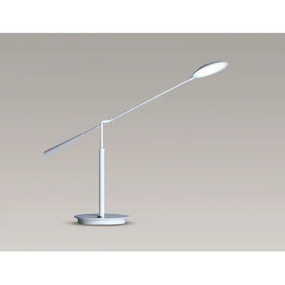 Space lampa stojąca biurkowa biała LED